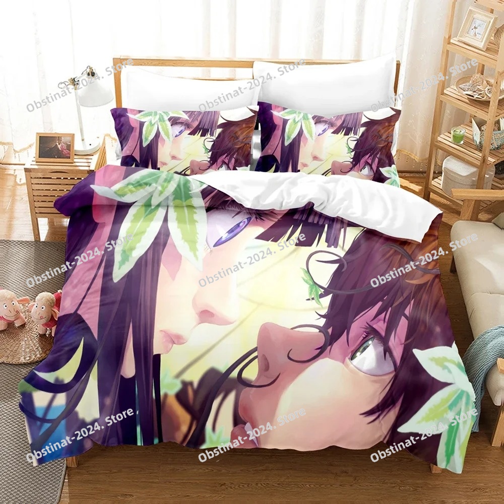 Linen Duvet Cover - Anime Fruits Basket Beddengoed Sets Dekbedovertrek