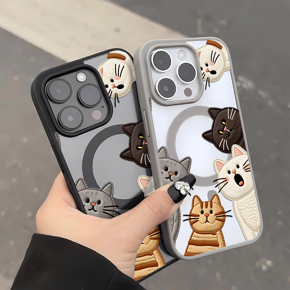 Schattig nep-borduurwerk katte - Apple Iphone 15 recensie en prijs