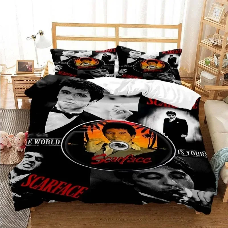 Tony Montana Scarfaces beddeng - Linen Duvet Cover recensie en prijs