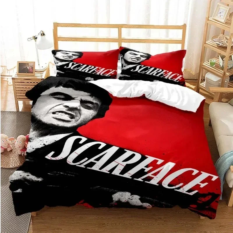 Tony Montana Scarfaces beddeng - Linen Duvet Cover recensie en prijs