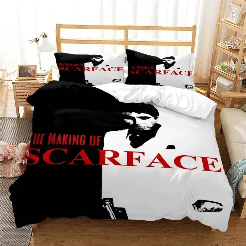 Tony Montana Scarfaces beddeng - Linen Duvet Cover recensie en prijs